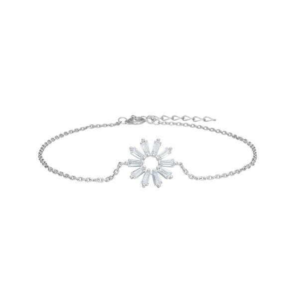 Armband RosettaNor aus Silber mit Vergoldung & Zirkonia