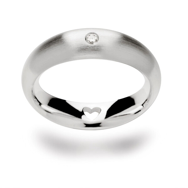 Nordahl Andersen Ring aus Silber mit brilliantem Diamant