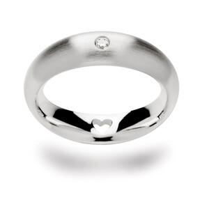 Nordahl Andersen Ring aus Silber mit brilliantem Diamant