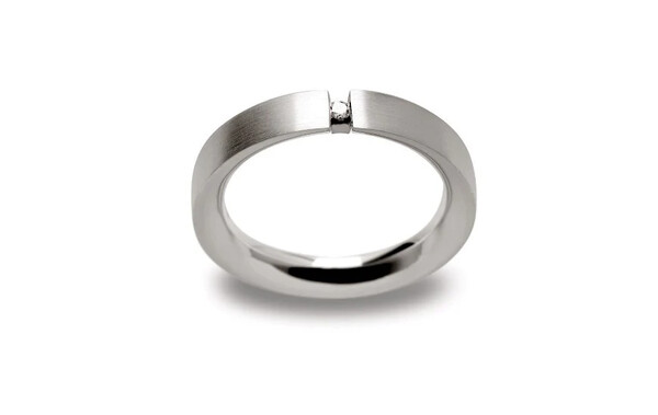 Nordahl Andersen Ring aus Silber mit brilliantem Diamant