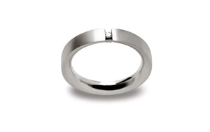 Nordahl Andersen Ring aus Silber mit brilliantem Diamant