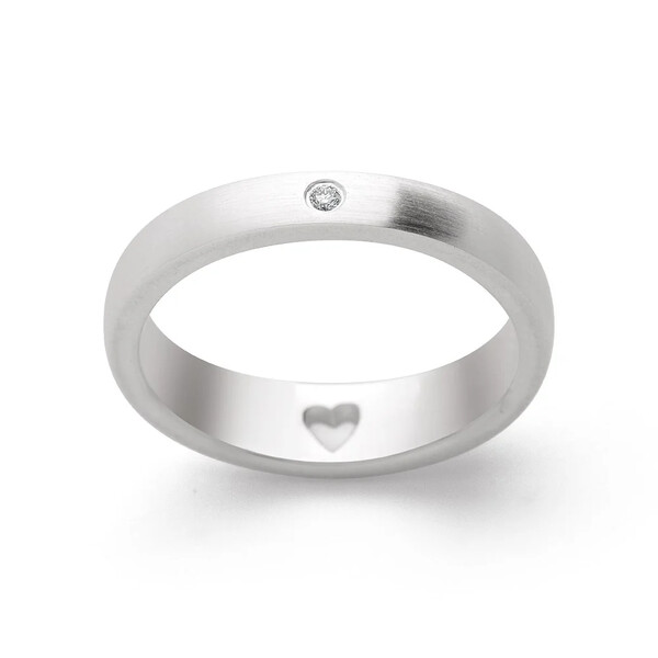 Nordahl Andersen Ring aus Silber mit brilliantem Diamant