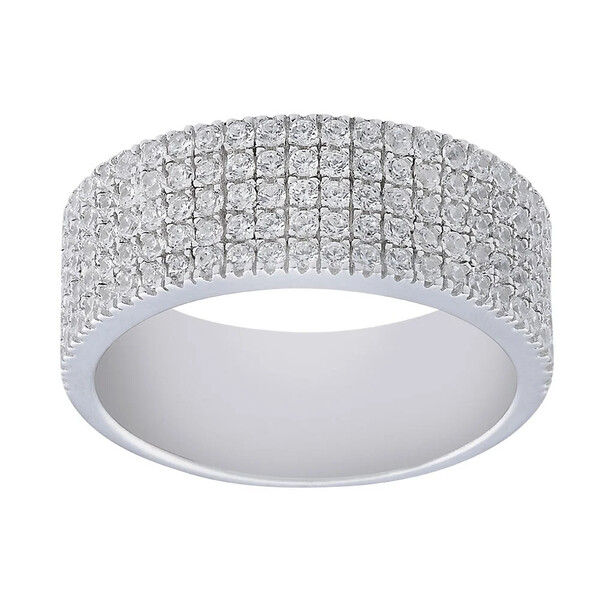 Damenring AdinaNor aus Silber mit Zirkonia