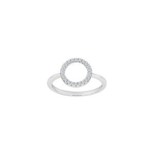 Damenring AnnaNor aus Silber mit Zirkonia