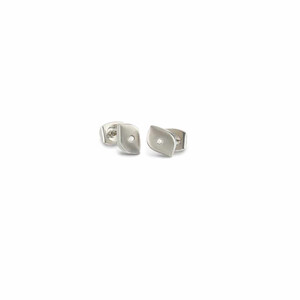 Boccia Titan Ohrstecker mit Diamant (Brillantschliff)