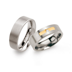 Boccia Titanium Partnerringe 0101-01-08 Produktbild