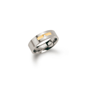 Boccia Titanium Damen Brillant Ring-0101-08 Produktbild