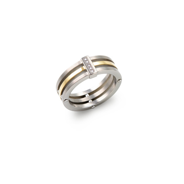Boccia Titanium Damen Brillant Ring-0126-02 Produktbild