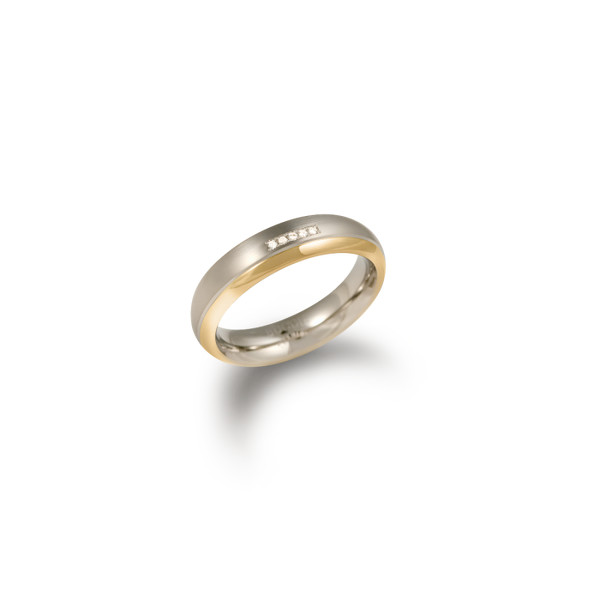 Boccia Titanium Damen Brillant Ring-0130-10 Produktbild