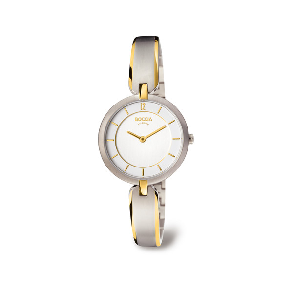 Boccia Dress Damen Uhr Silber/Gold 3164-03 Produktbild