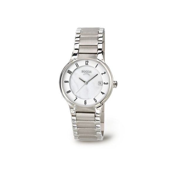 Boccia Style Damen Uhr Silber 3228-01 Produktbild