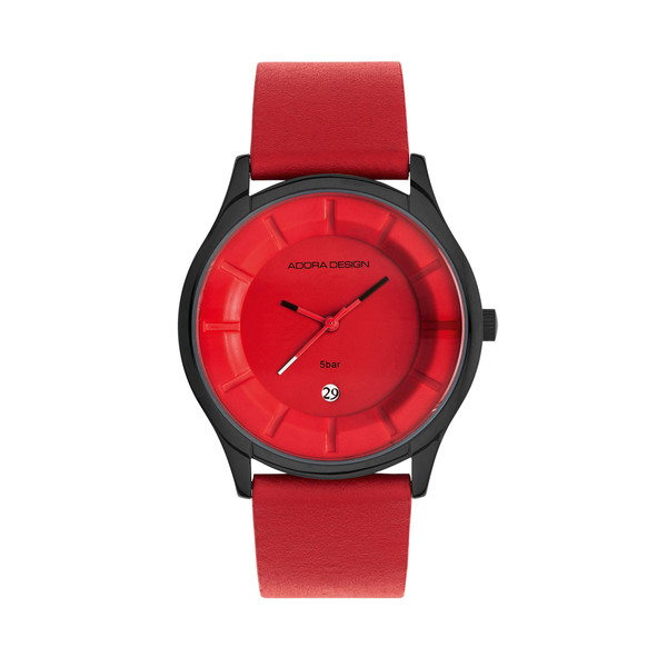 Adora Design Damen Uhr Rot 8737 Produktbild