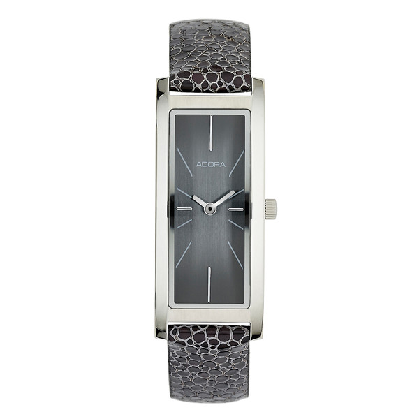 Adora TS-Serie Damen Uhr Kroko-Grau 4839 Produktbild