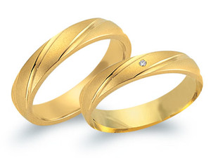 Trauringe Eheringe Gold Gelbgold - CLR1012 Produktbild
