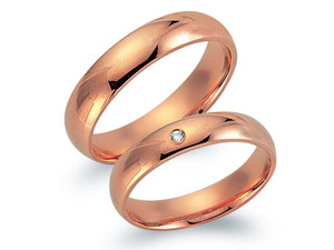 Trauringe Eheringe Gold Rotgold - CLR1514 Produktbild